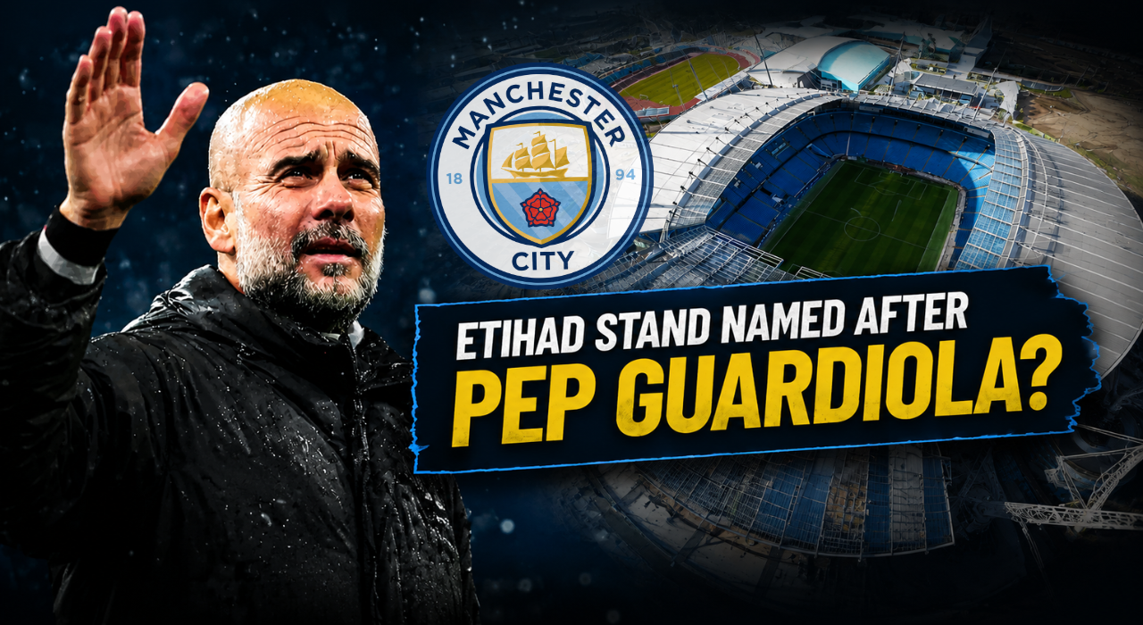 Pep Guardiola responds as Manchester City consider naming new Etihad stand after him in incredible tribute