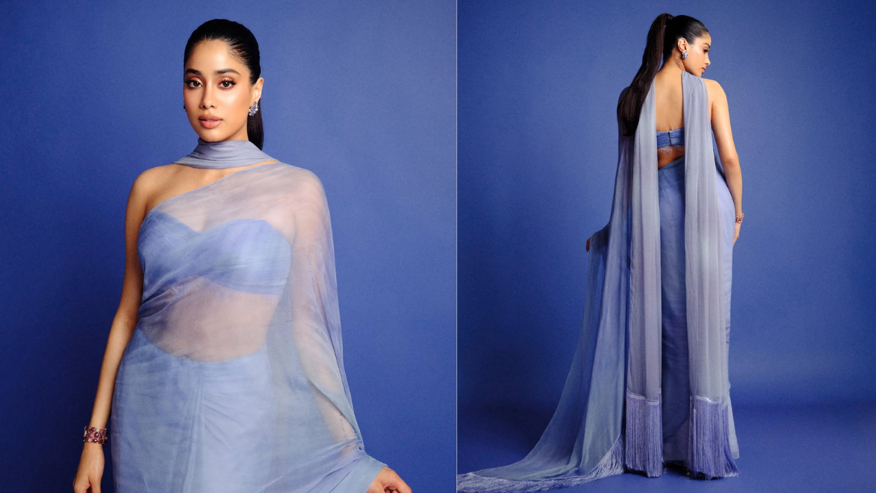 Janhvi Kapoor Serves Peak Bollywood Glam