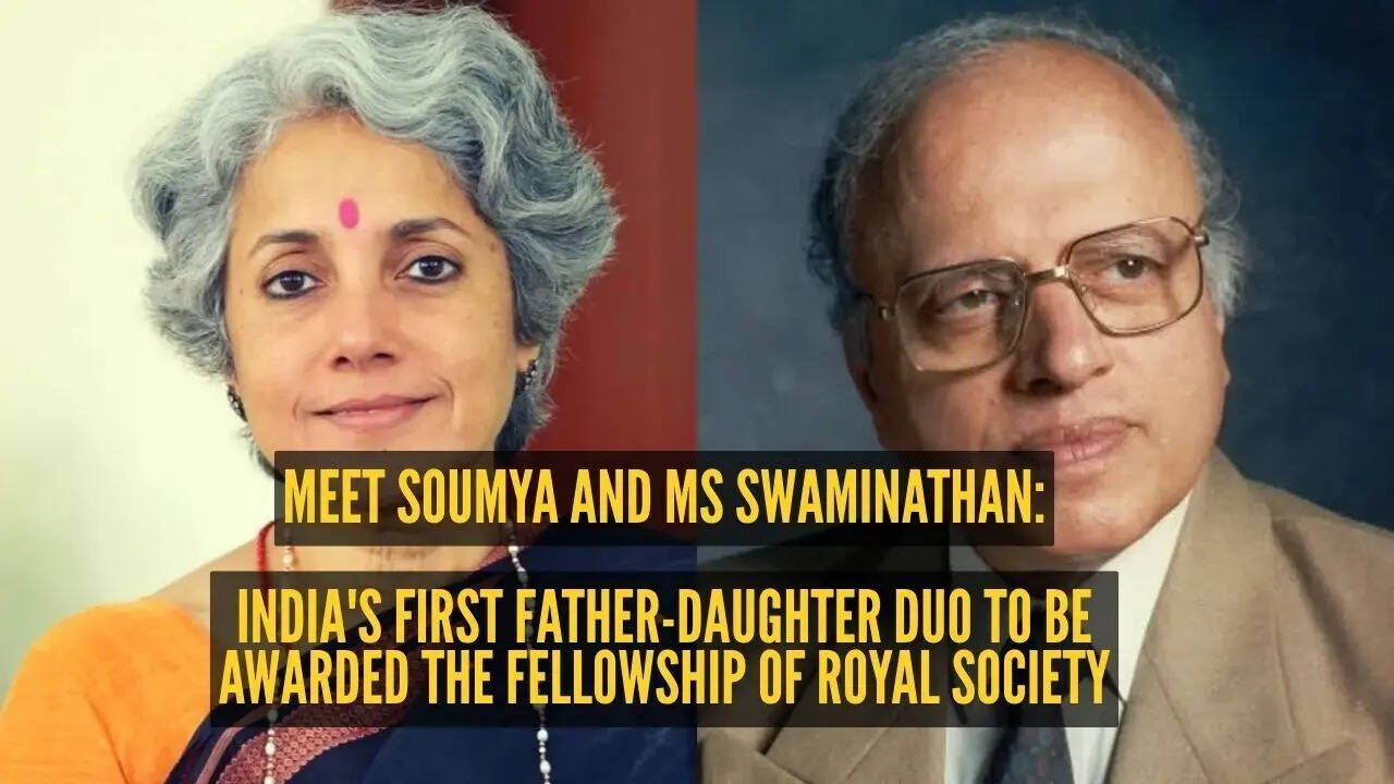 India’s first father-daughter duo to be awarded Fellowship of Royal Society