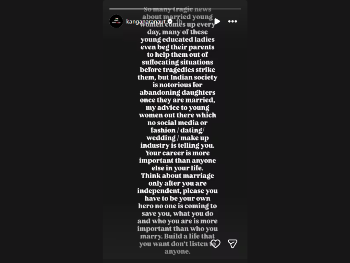 Kangana Ranaut, Bhopal dowry death, Kangana Ranaut viral statement, dowry harassment case, women independence after marriage, Bhopal suicide case, Kangana on marriage, women safety in India, financial independence for women, dowry death news India