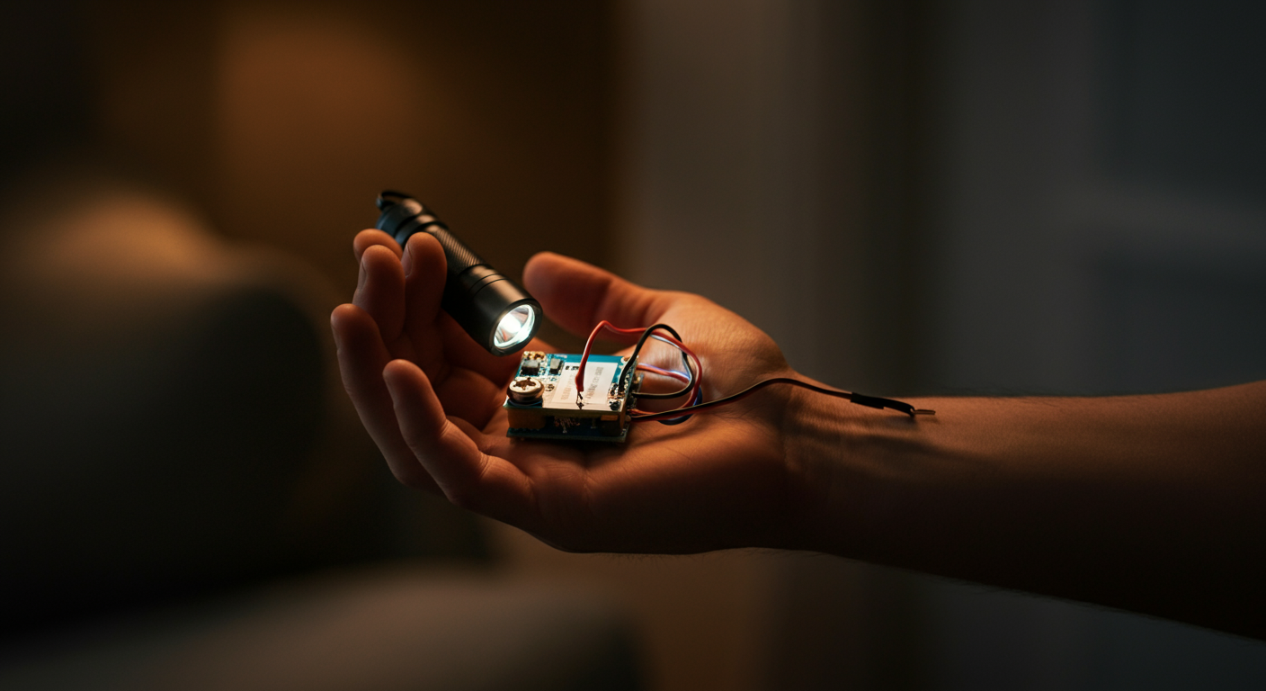 Hand Holds Glowing Innovation