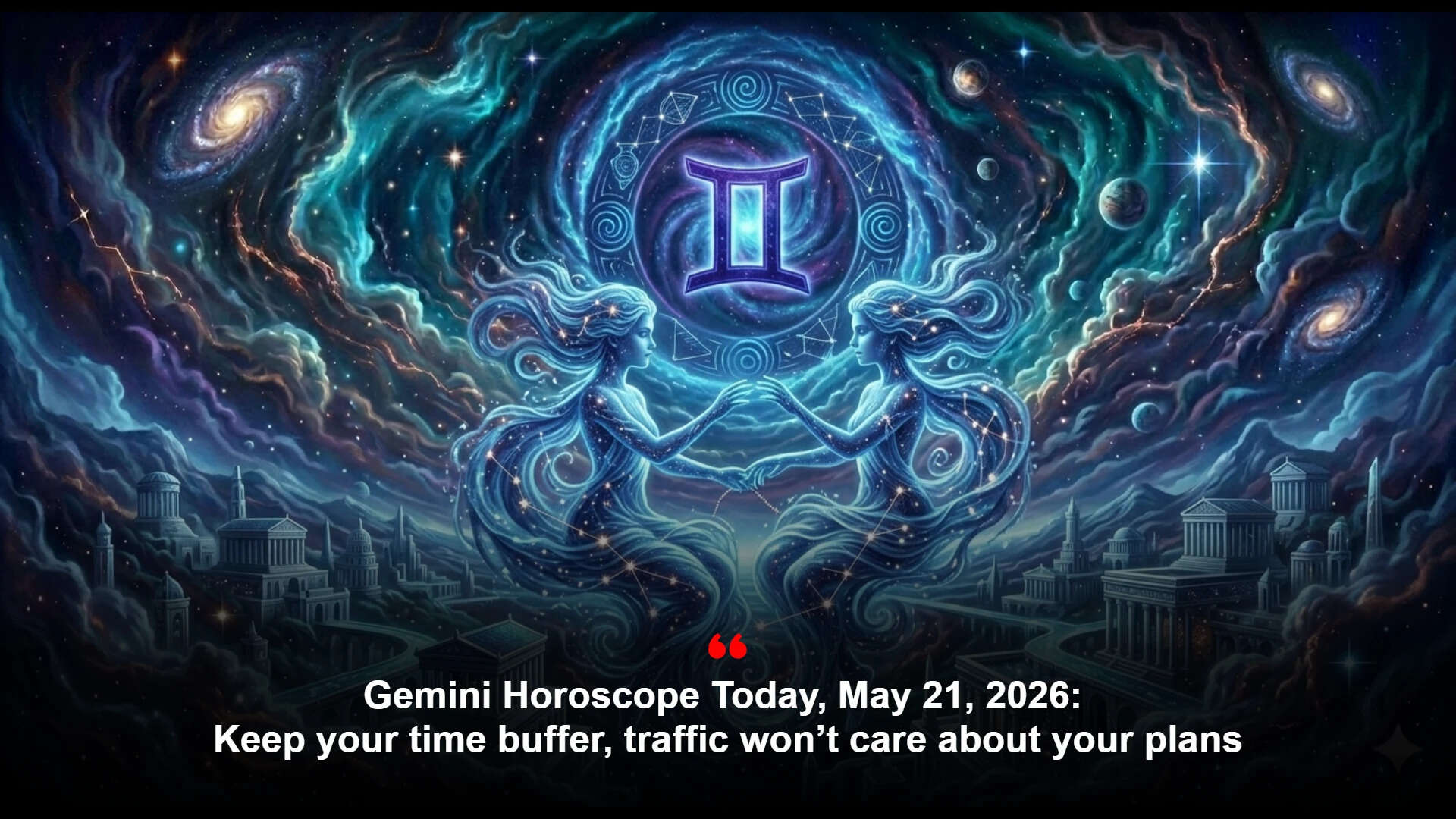 Gemini Horoscope Today, May 21, 2026: Keep your time buffer, traffic won’t care about your plans