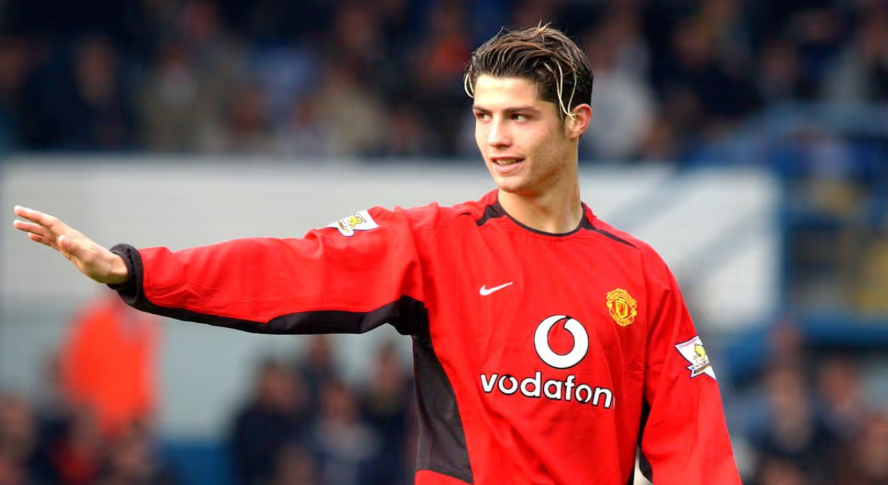 Matthew Peters/Manchester United via Getty Images.) ronaldo 2003