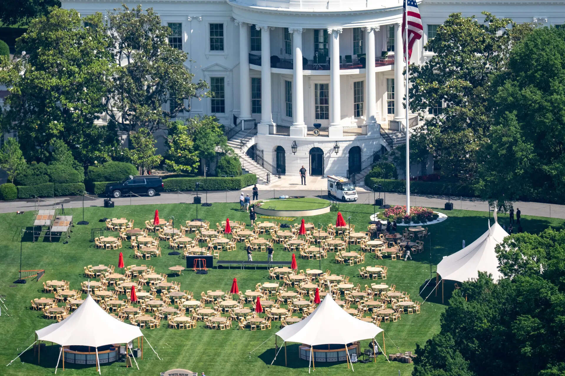 White House South Lawn