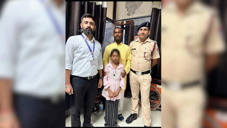 Lost and crying at Katra station, little girl finds an unexpected guardian in railway staff