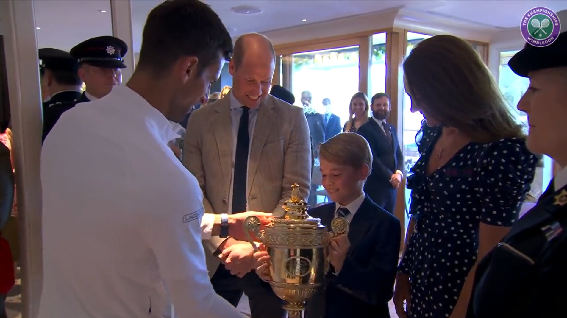 Why Prince George Holding the Wimbledon Trophy was the Most Relatable Royal Moment Ever