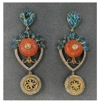 meenakani kundan earings