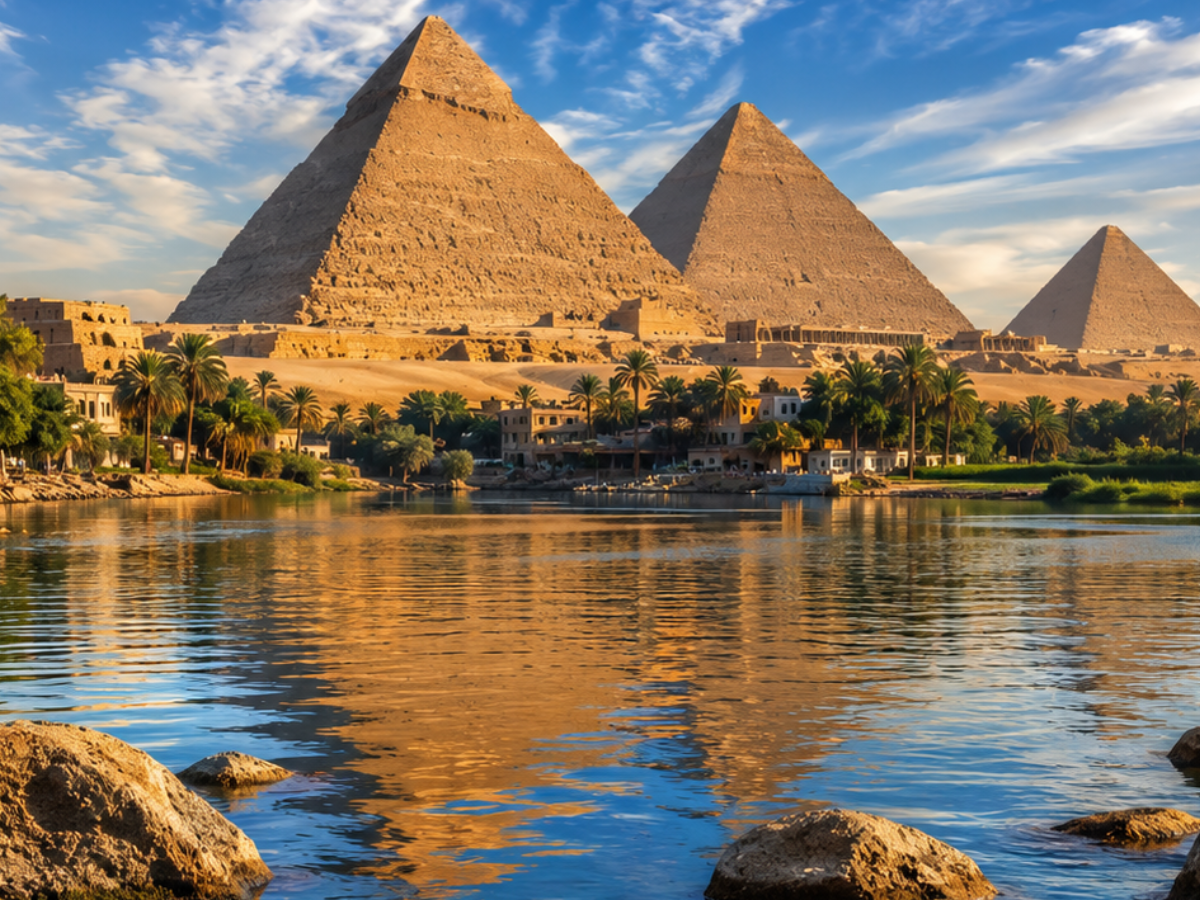 Scientists found fossil pollen that revealed a hidden Nile channel used to build the Great Pyramid