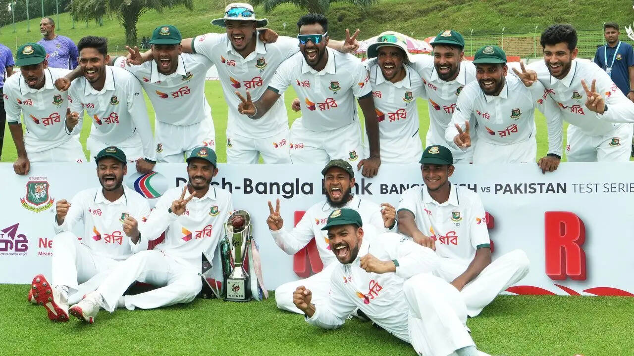'Amra Korbo Joy': Bangladesh celebrate Pakistan Test sweep with special victory song - Watch