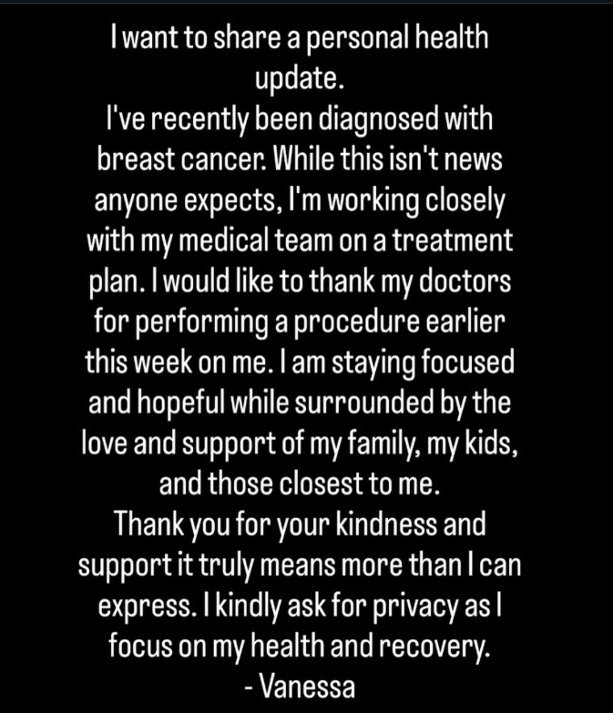 Vanessa Trump's statement