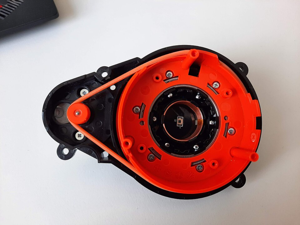 Image of LiDAR bearing and motor