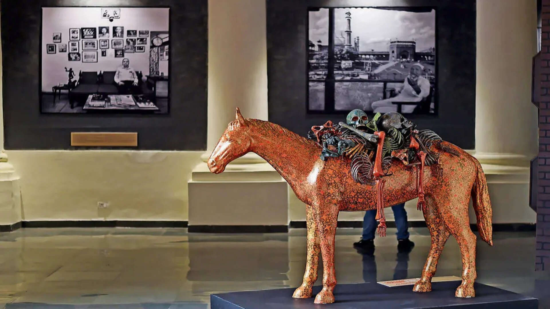 An artefact at the Partition Museum