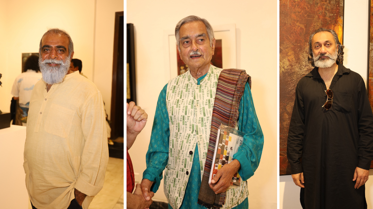 Sajal Patra, Prayag Shukla and Varun Jain