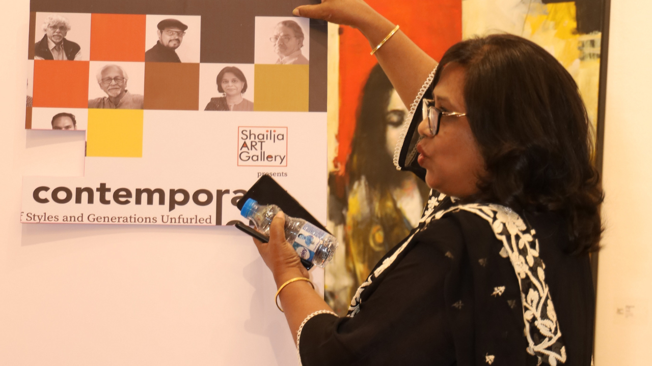 Curator Kiran K Mohan