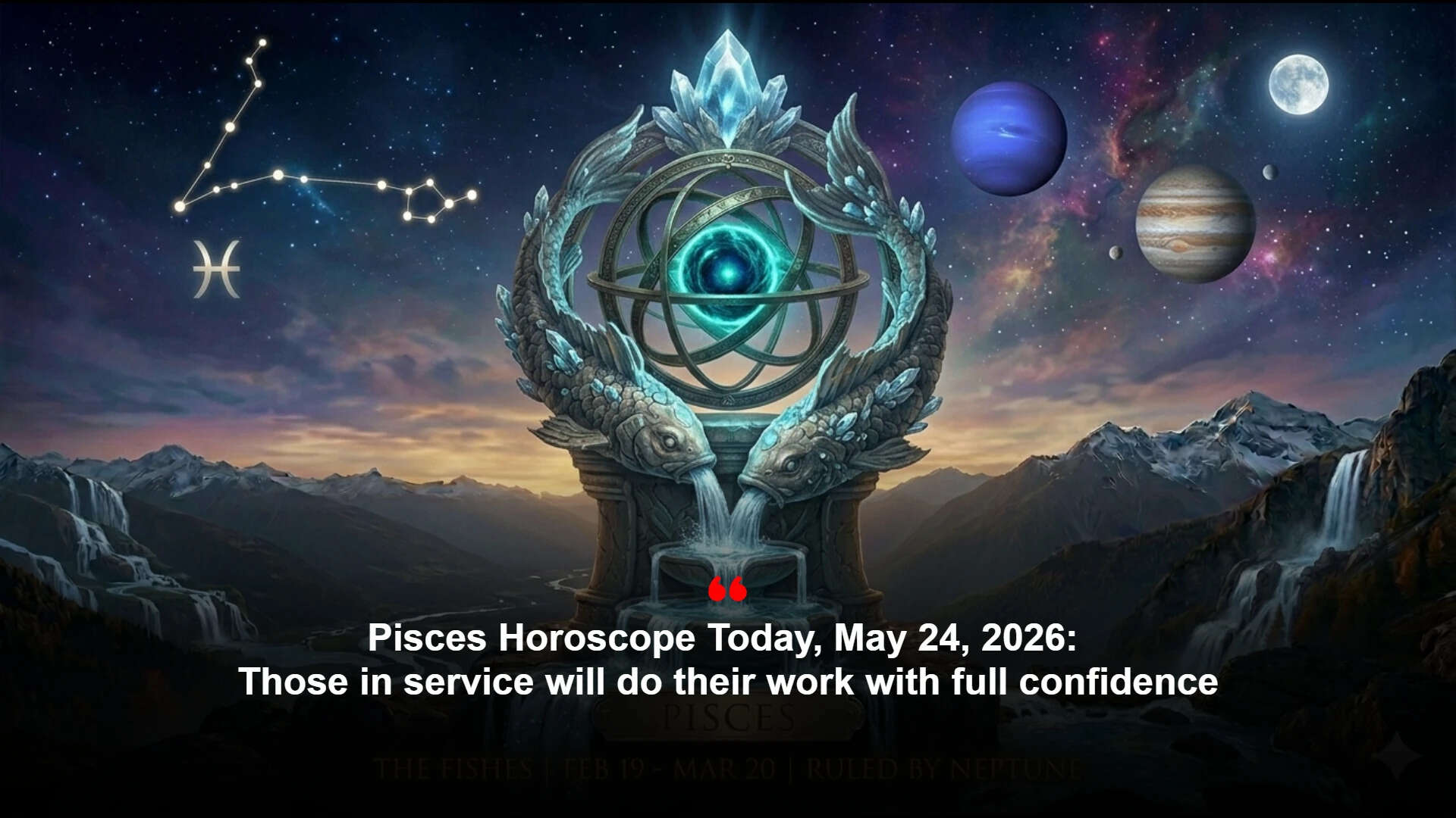 Pisces Daily Guidance: Study focus brings success; celebrate love, work and health