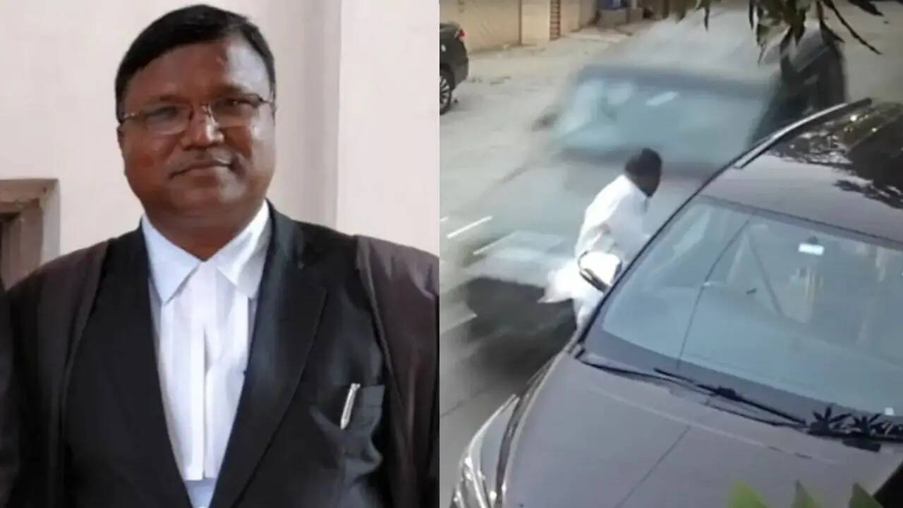 Hyderabad lawyer fighting waqf property cases dies after Scorpio rams him outside home; watch