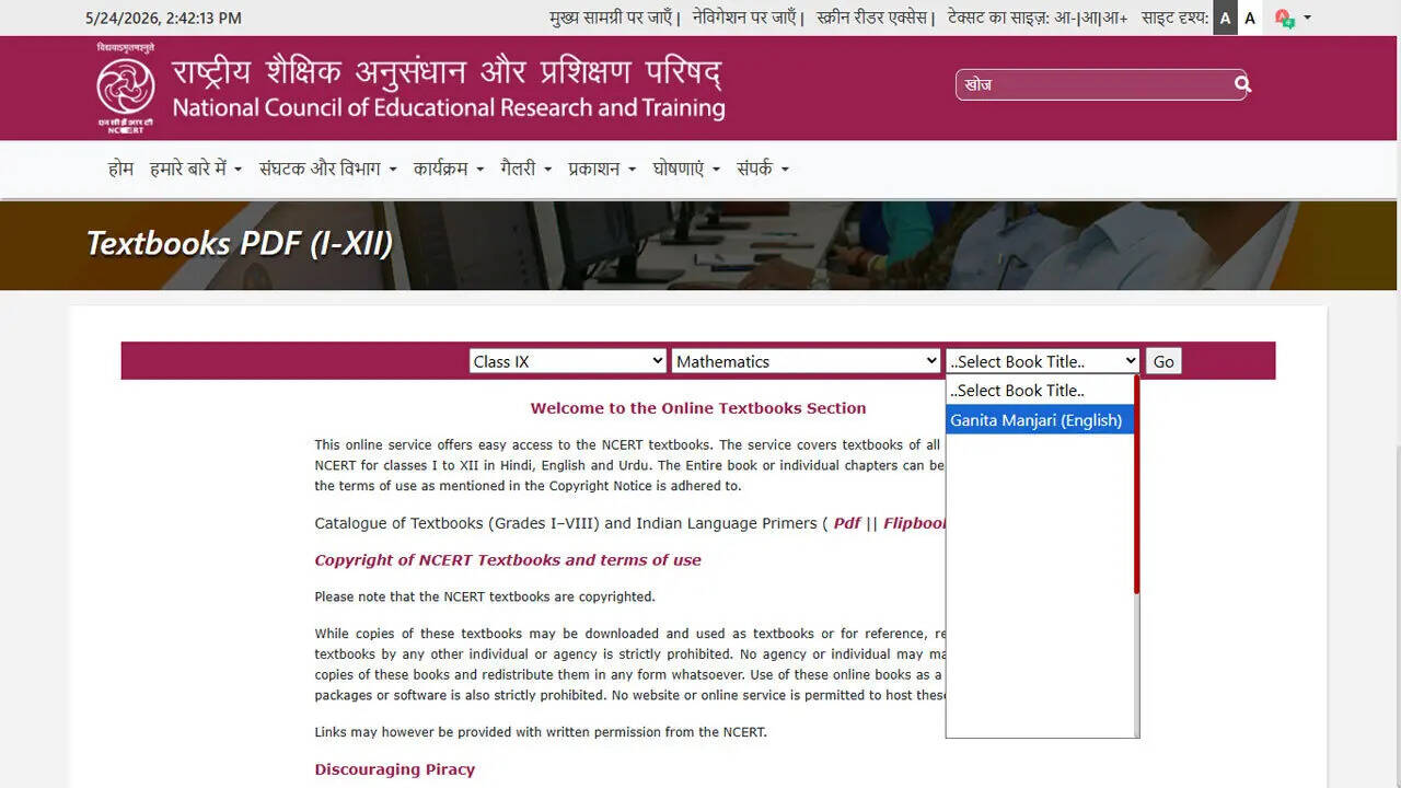 NCERT faces criticism as Hindi medium Class 9 students remain without Maths and Science books
