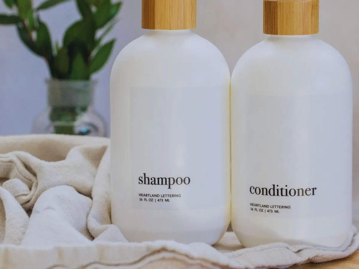 Shampoo bottles