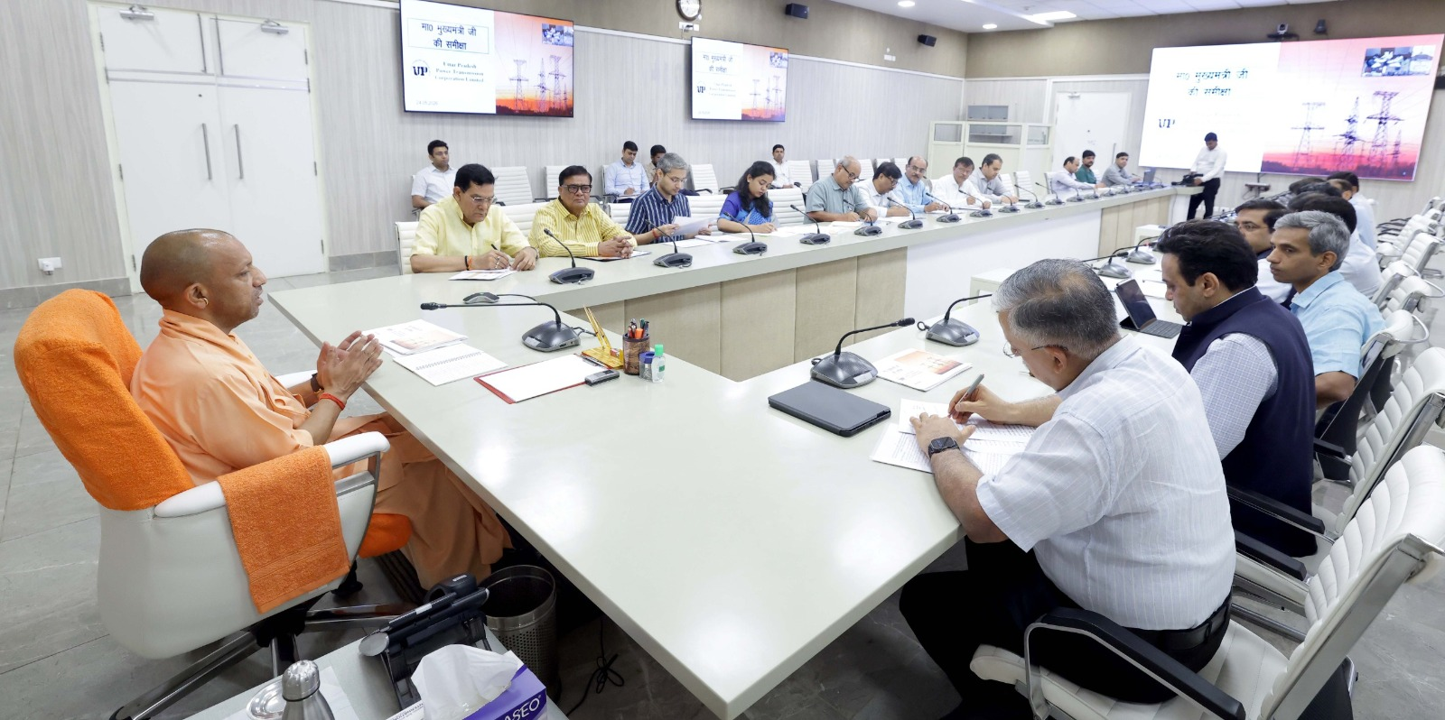 Meeting chaired by Chief Minister Yogi Adityanath on Sunday to discuss electricity demand and supply status