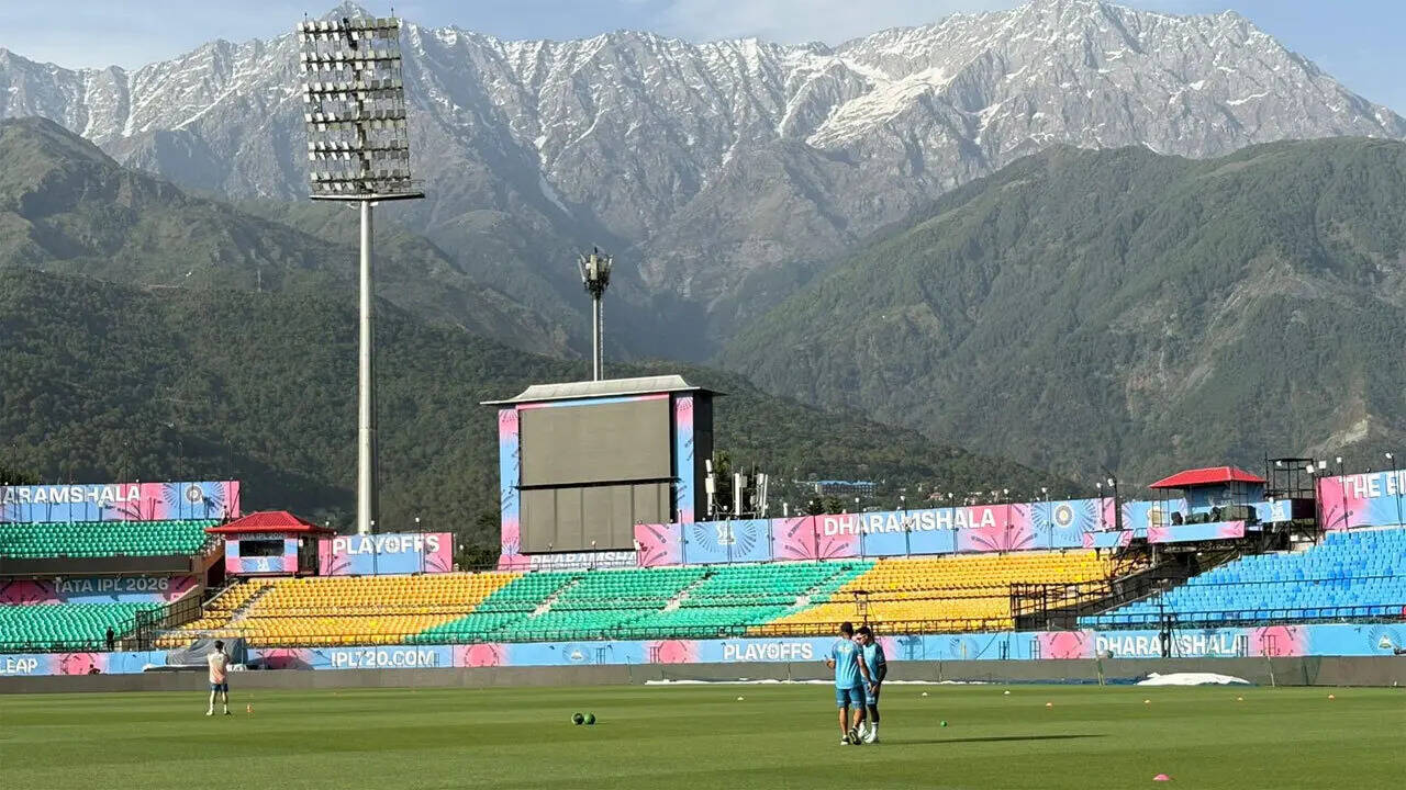 IPL 2026: Dhauladhar views, playoffs mood - Gujarat Titans’ Dharamsala day out