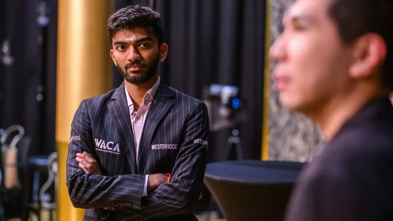 All eyes on D Gukesh (Photo by Michal Walusza/Norway Chess)