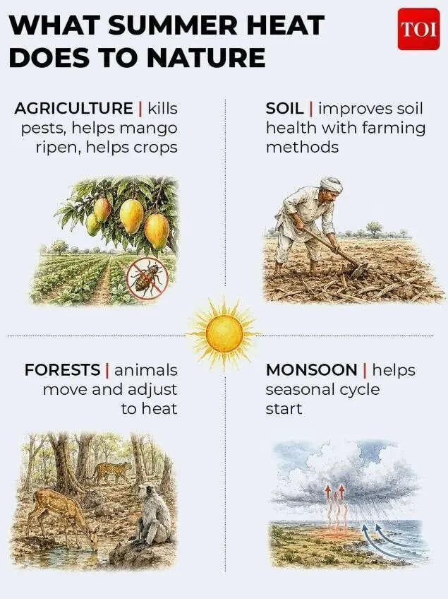 What summer heat does to nature
