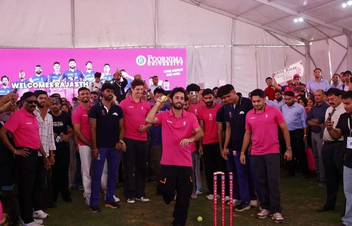 Rajasthan Royals Meet and Greet' at the Poornima University