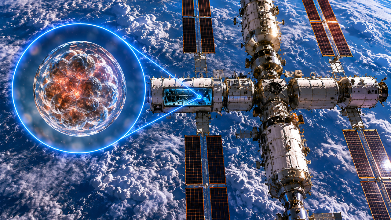 China just sent human artificial embryos into space, and the results could change humanity’s future