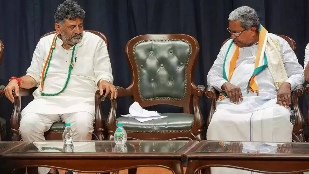‘No reality’: Congress high command says no tussle between Sidda, DKS for Karnataka CM post