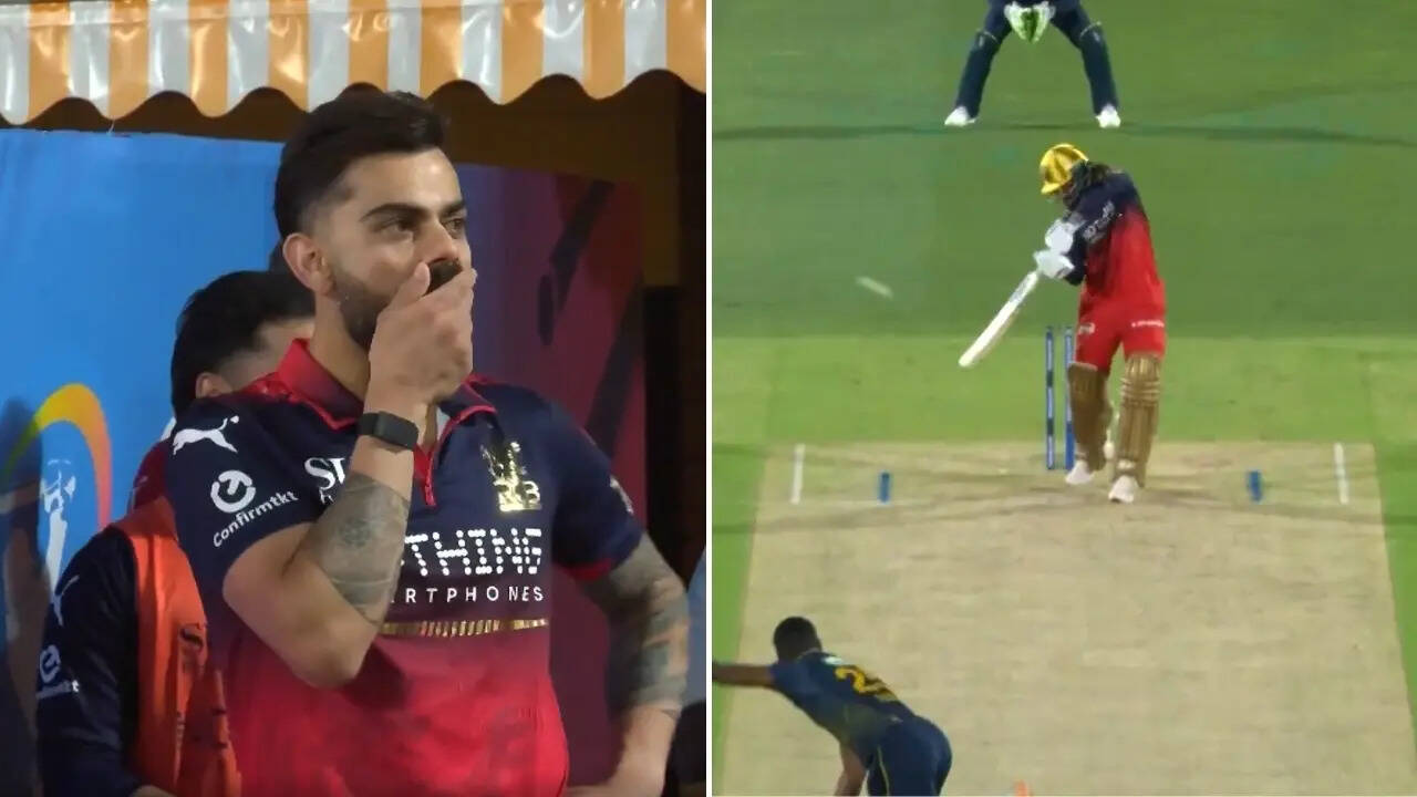 Kohli left stunned by Patidar's six to Kagiso Rabada - Watch