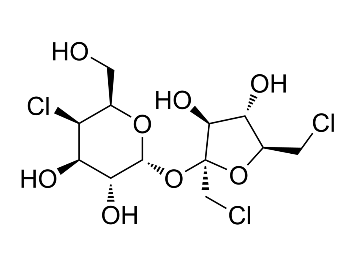 Sucralose chemical structure