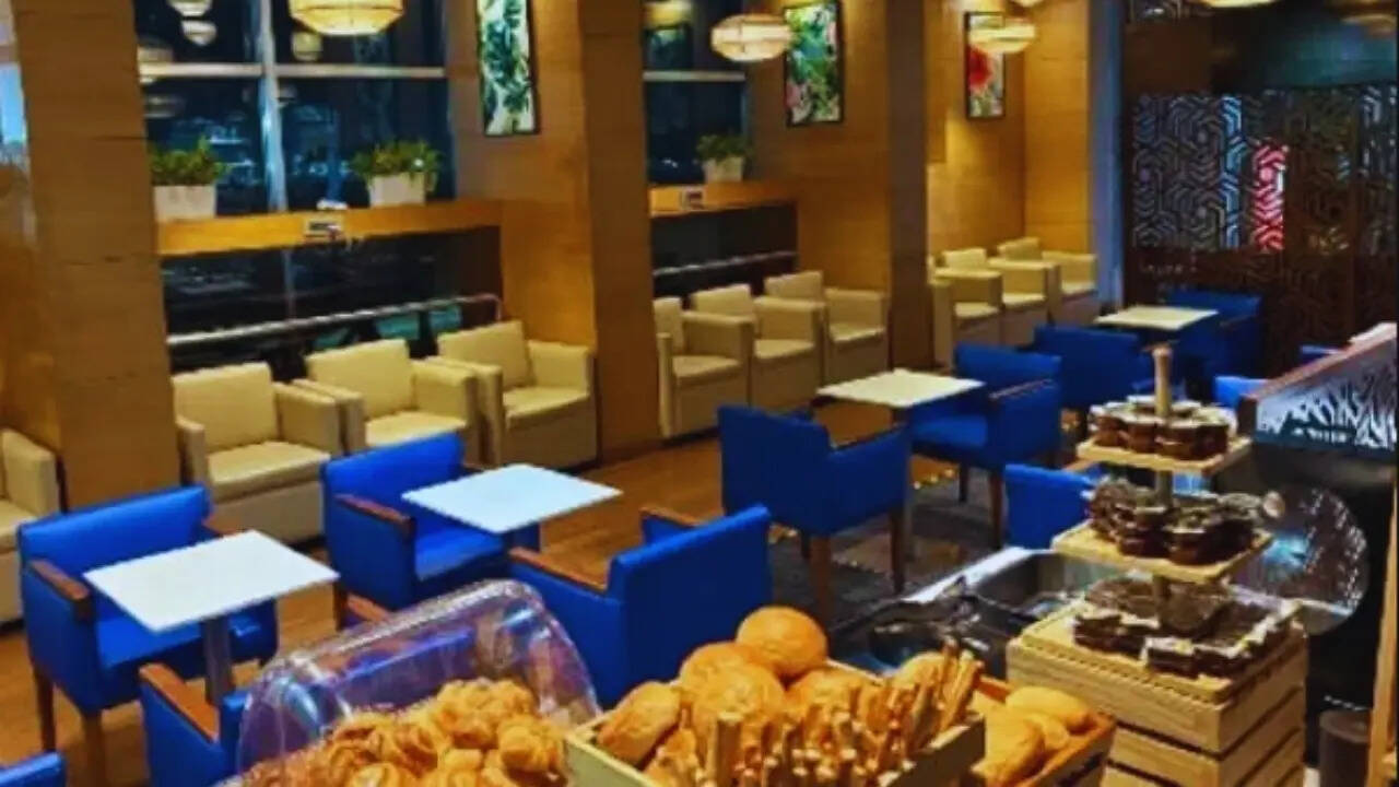 Lounge at Chhatrapati Shivaji Maharaj International Airport
