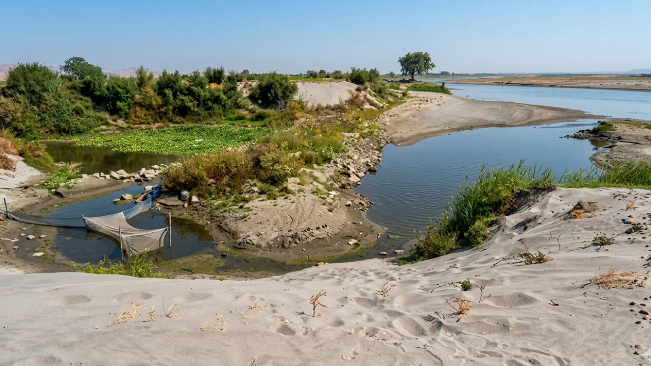 Why Yamuna is now brownish narrow stream