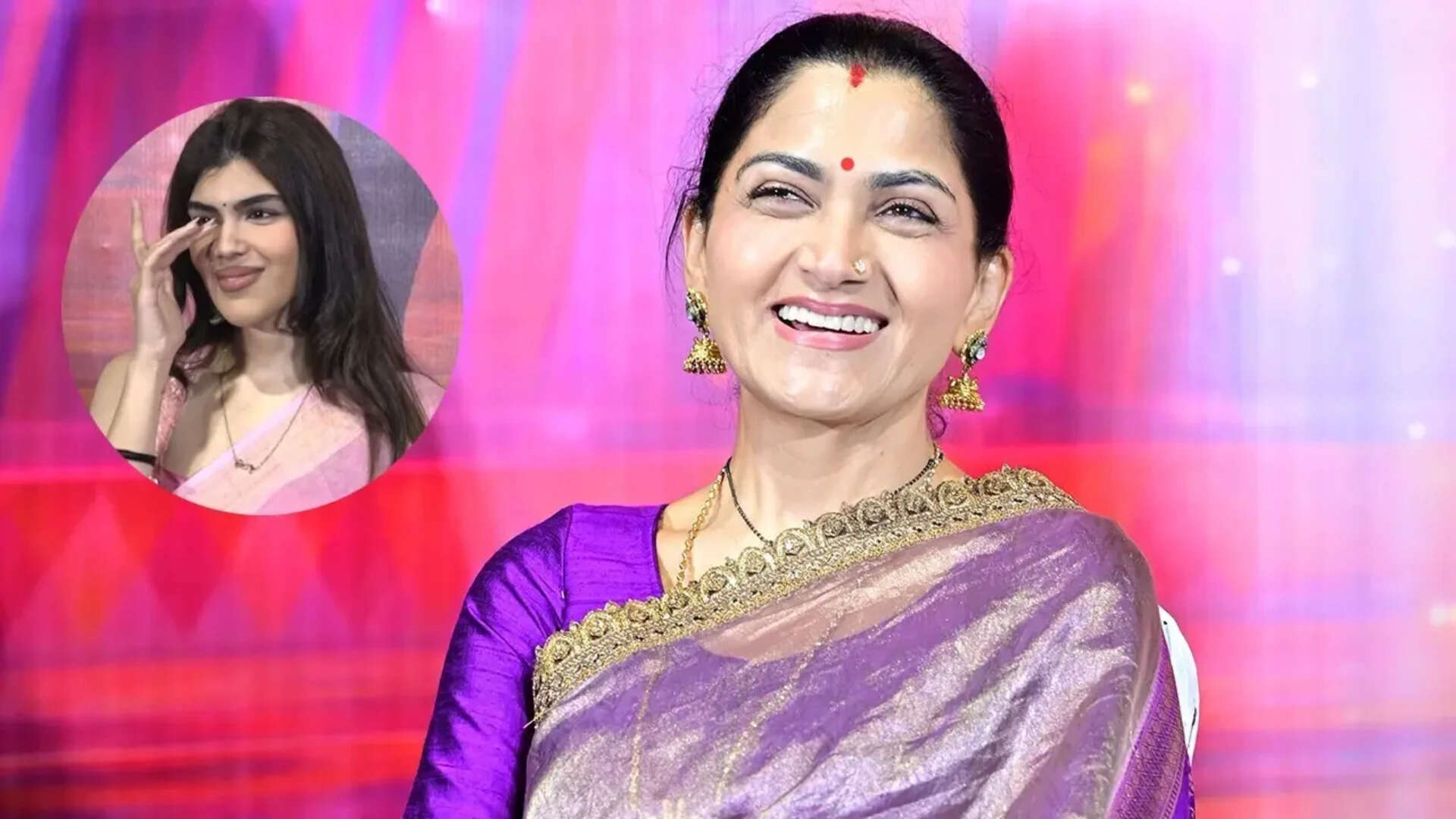 Khushbu’s emotional speech leaves daughter Ananthitha Sundar in tears