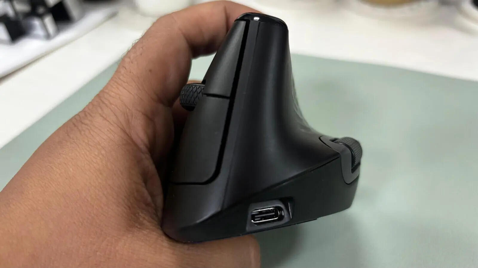 USB-C charging port