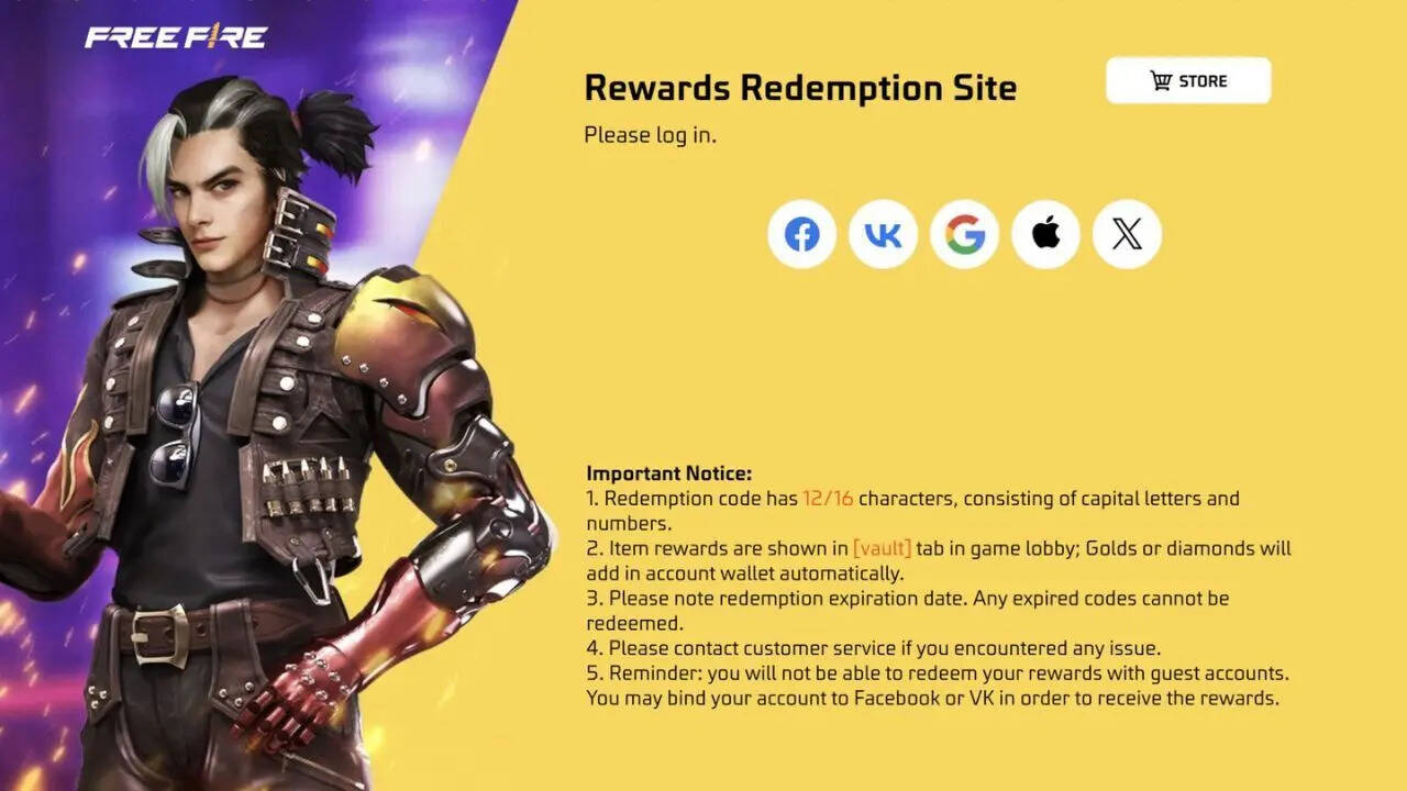 Garena Free Fire MAX redeem codes 29 May 2026