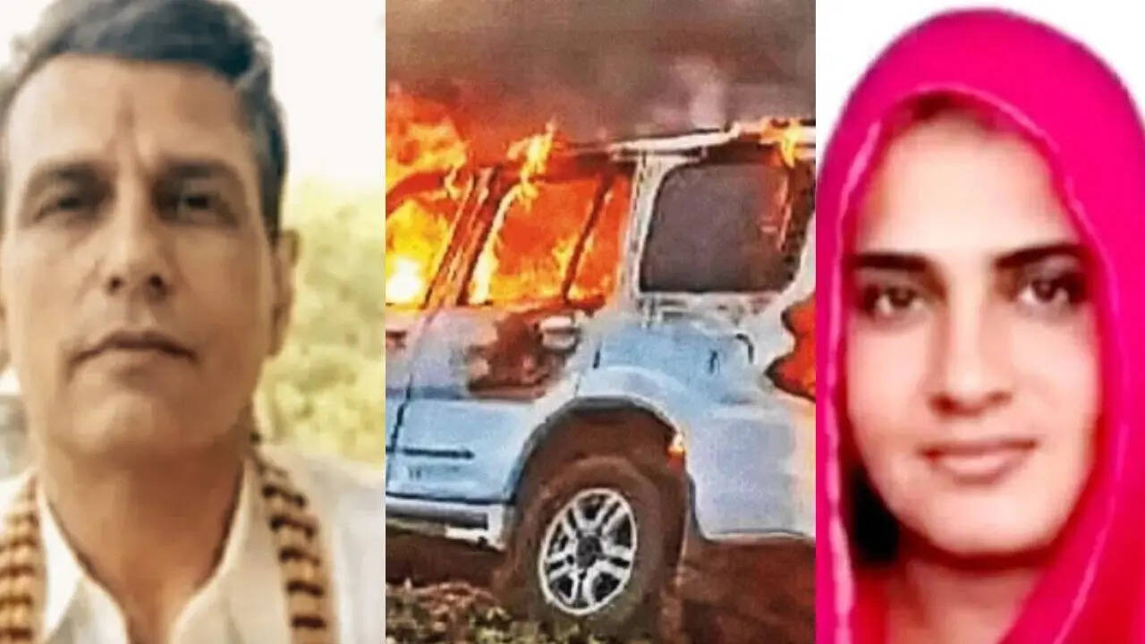 Burnt Scorpio, diesel traces: Ex-Congress sarpanch family’s quadruple murder shocks Rajasthan