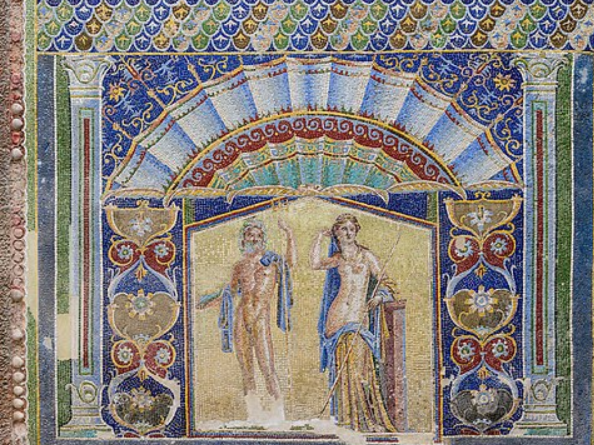 Roman mosaic