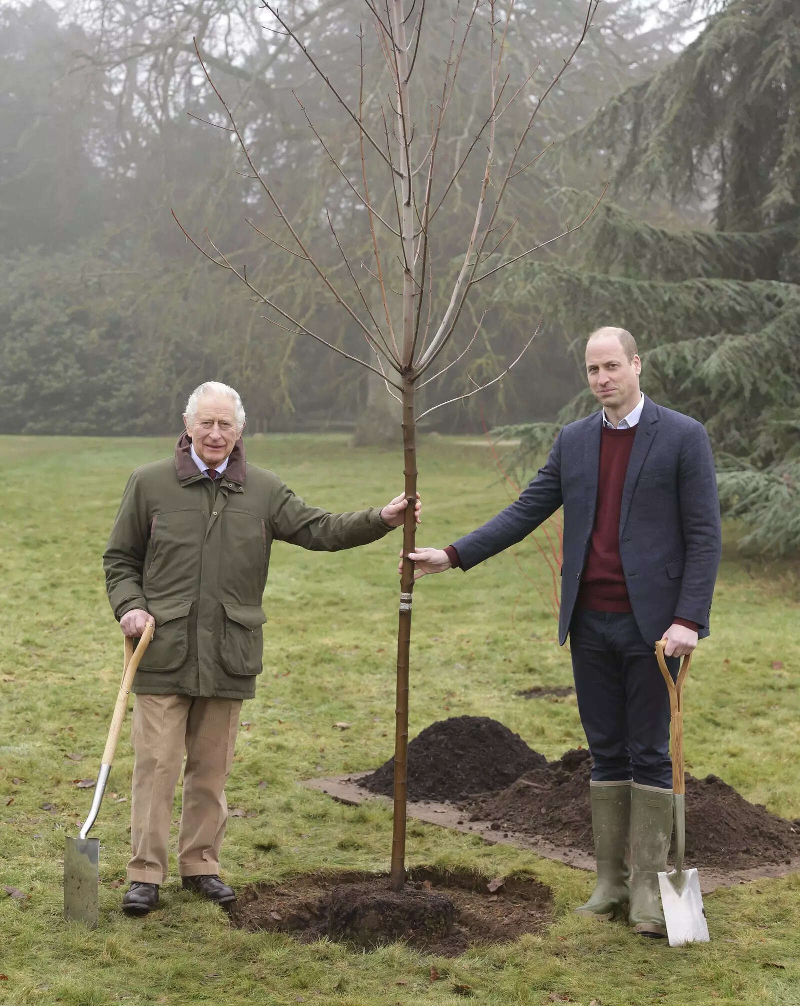 Image released by Buckingham Palace