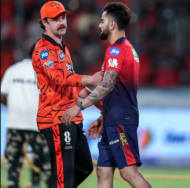 Virat and Travis sledging