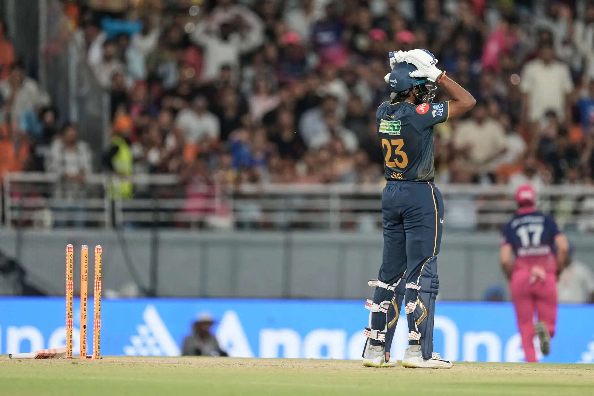 Bizarre! Sai becomes first batter ever to get out hit-wicket twice in IPL season - Watch