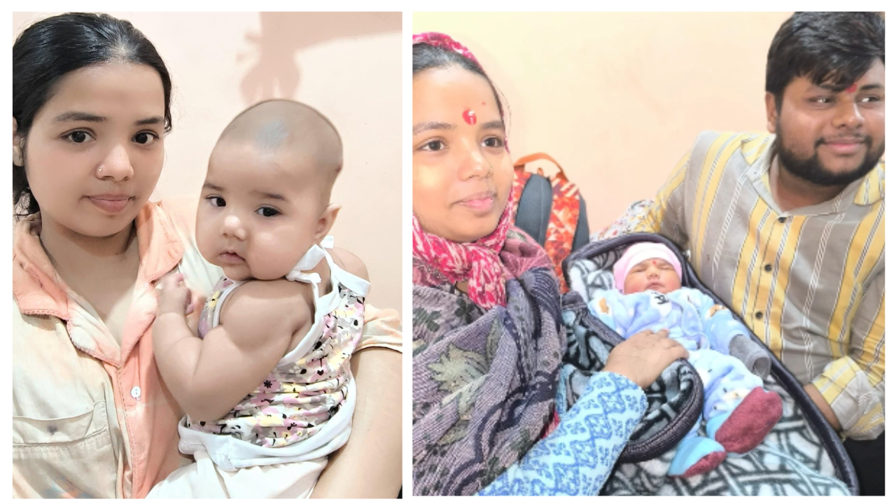 Saniya says there are days when the only time she gets for her studies is either when the baby is asleep or late at night after everyone else in the house has gone to bed.