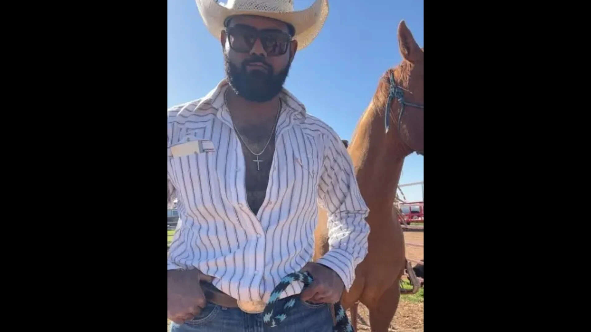 Meet Tesh Jennings, an Indian-American rancher who says 'not all Indians code'