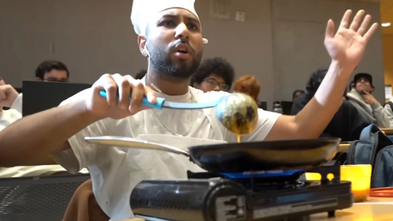 YouTuber sued by Ontario Tech University after allegedly throwing curry at students during prank