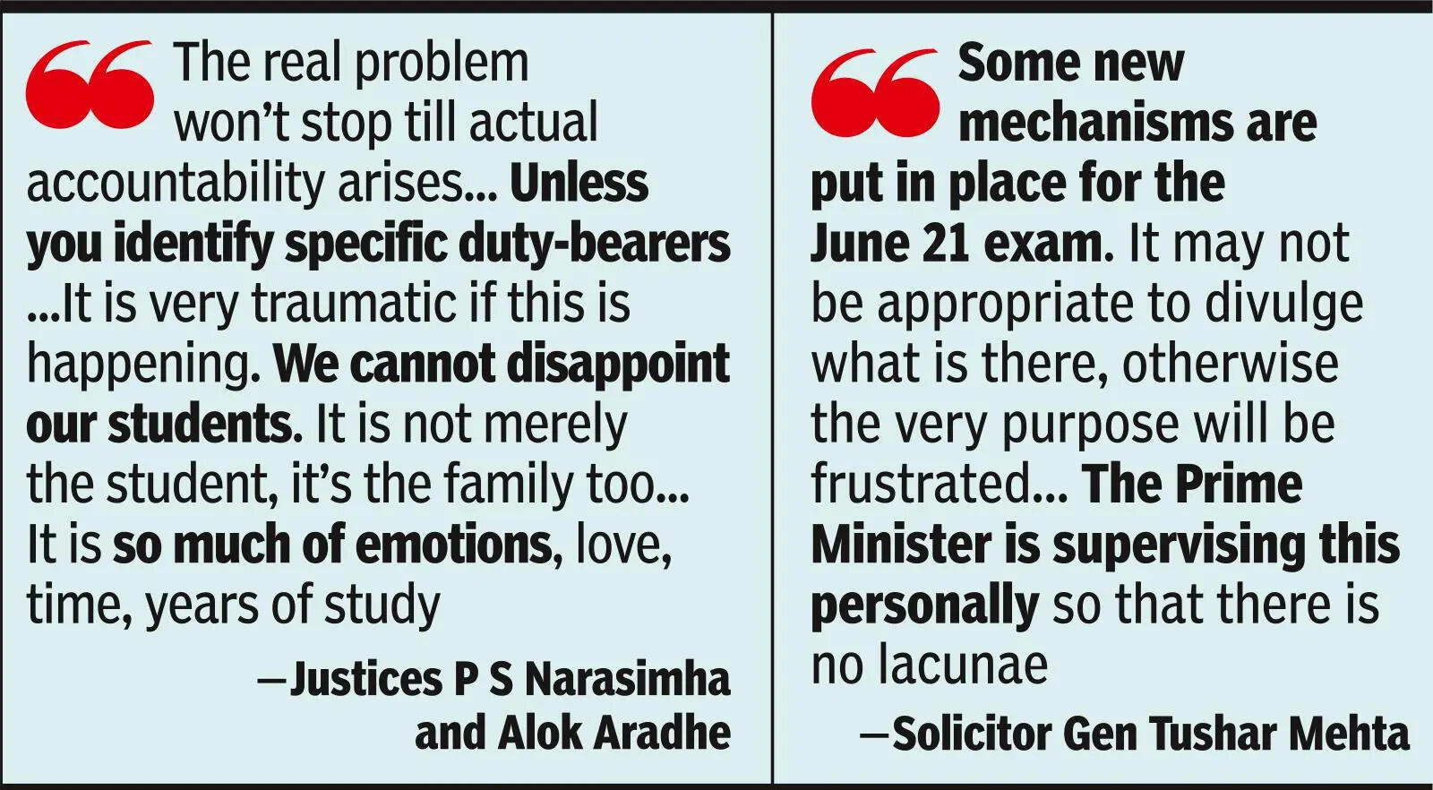 Responsibility has to be fixed for paper leak: SC on NEET