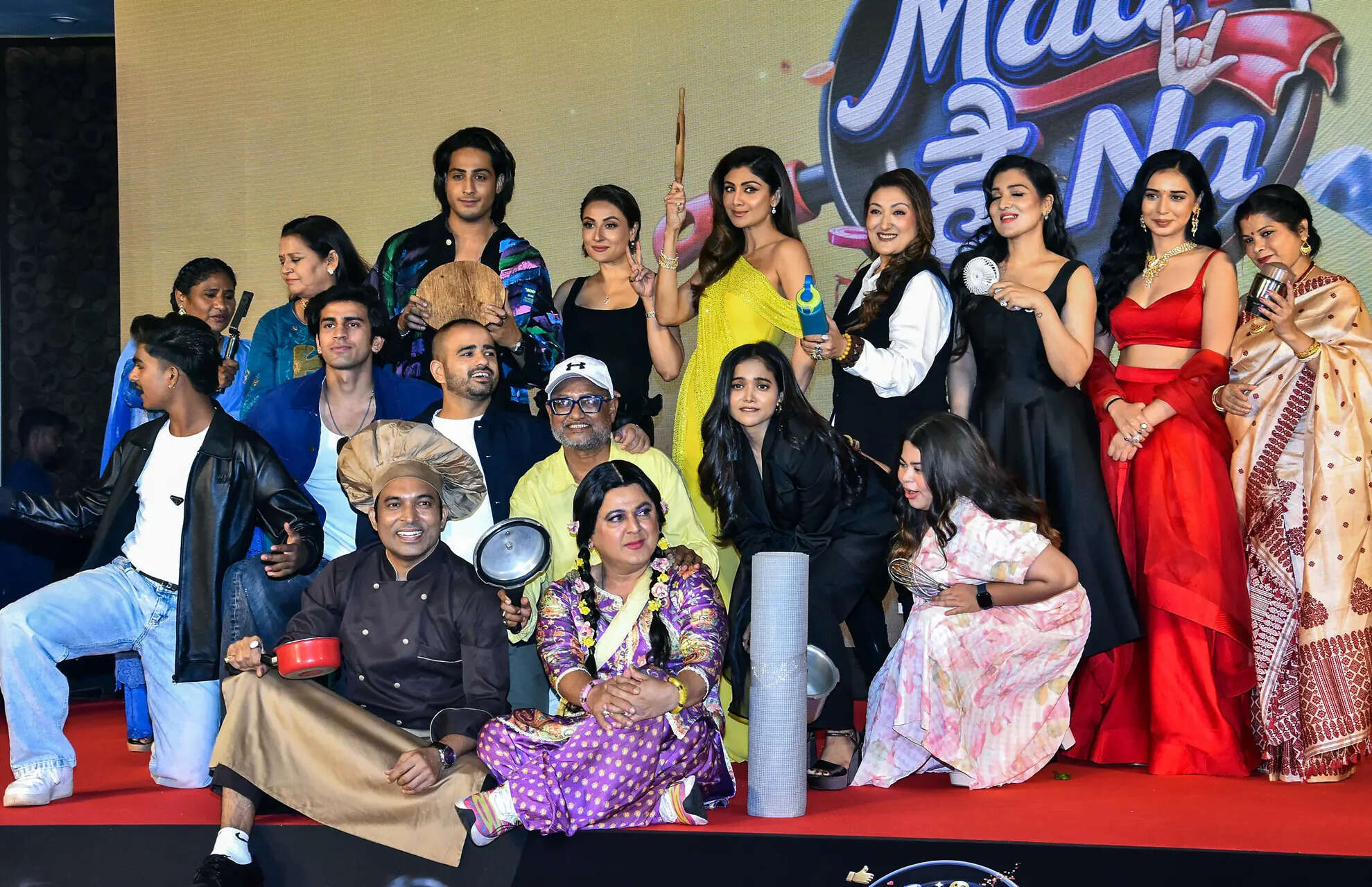 Mumbai, May 27 (ANI): Bollywood actors Shilpa Shetty Kundra, Gullu (Kushal Tanwa...