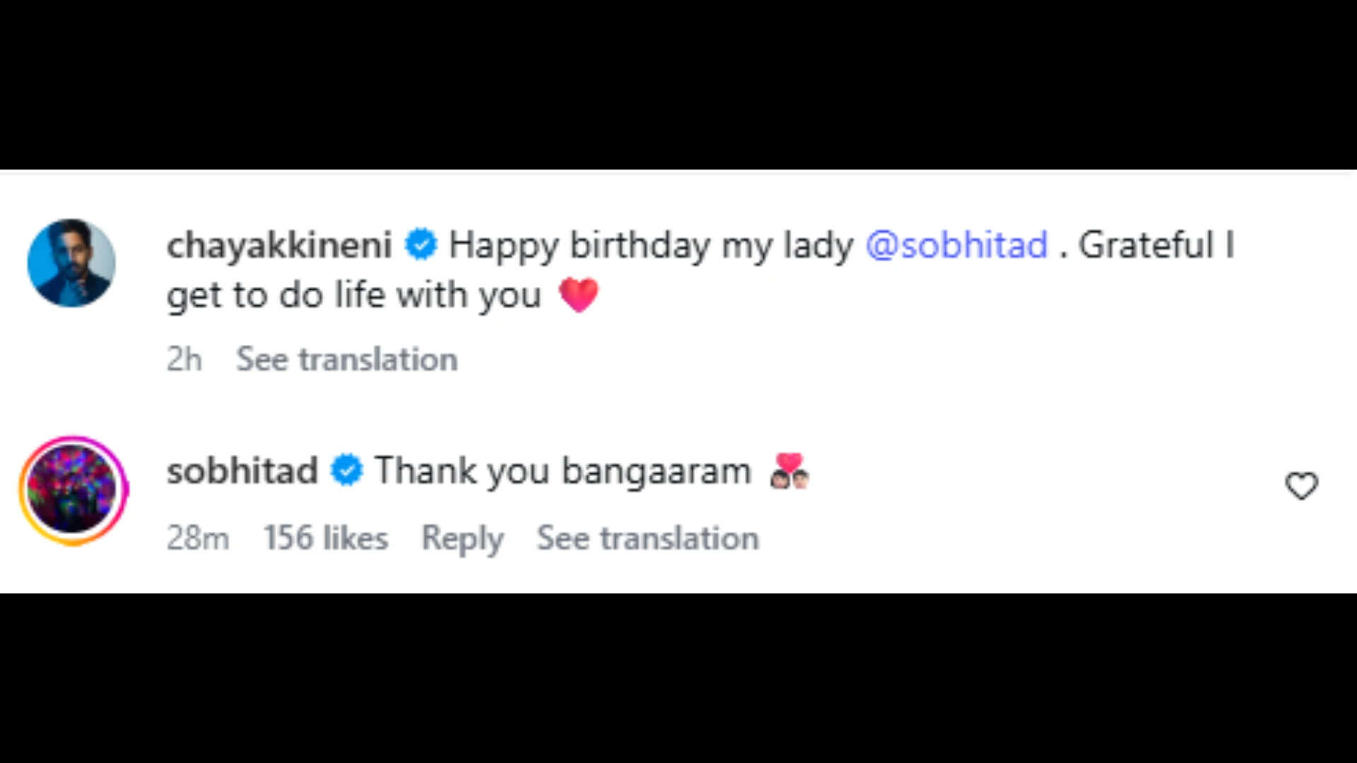 Naga Chaitanya's post
