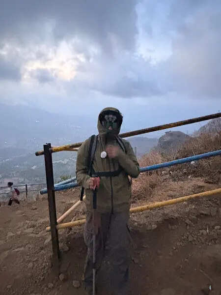 Proud dad Sanjay Gupta celebrates son Shivaansh’s Kalsubai trek success