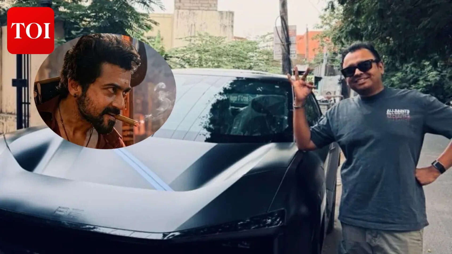 Suriya gifts luxury 'Batman edition' car to 'Karuppu' cinematographer