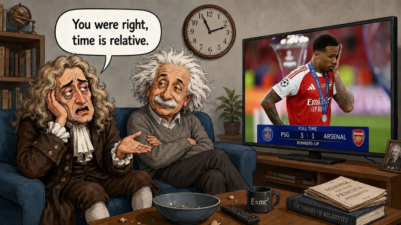PSG vs Arsenal is proof that the Gunners can slow down time